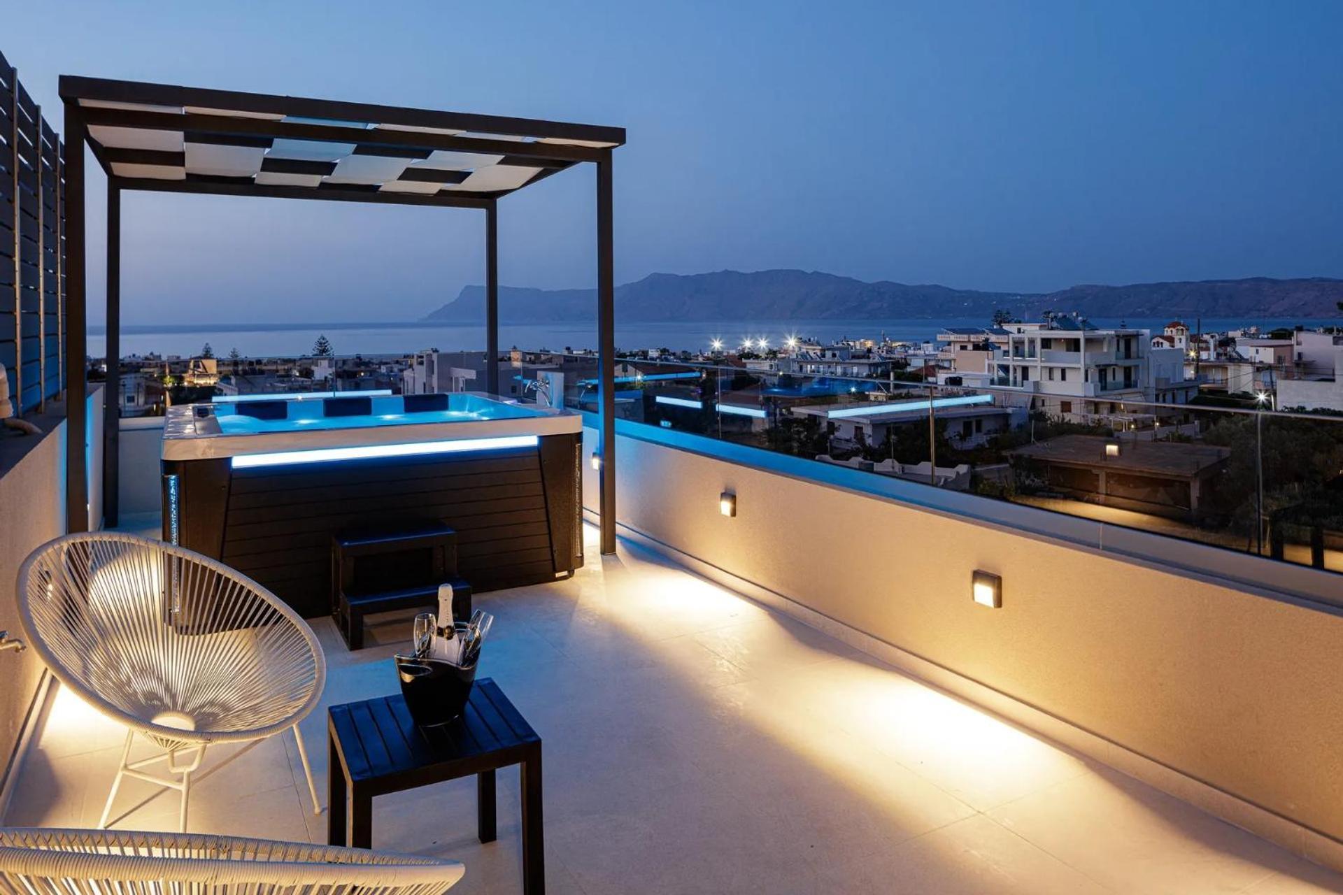 Sapphire Horizon Suites Киссамос Экстерьер фото