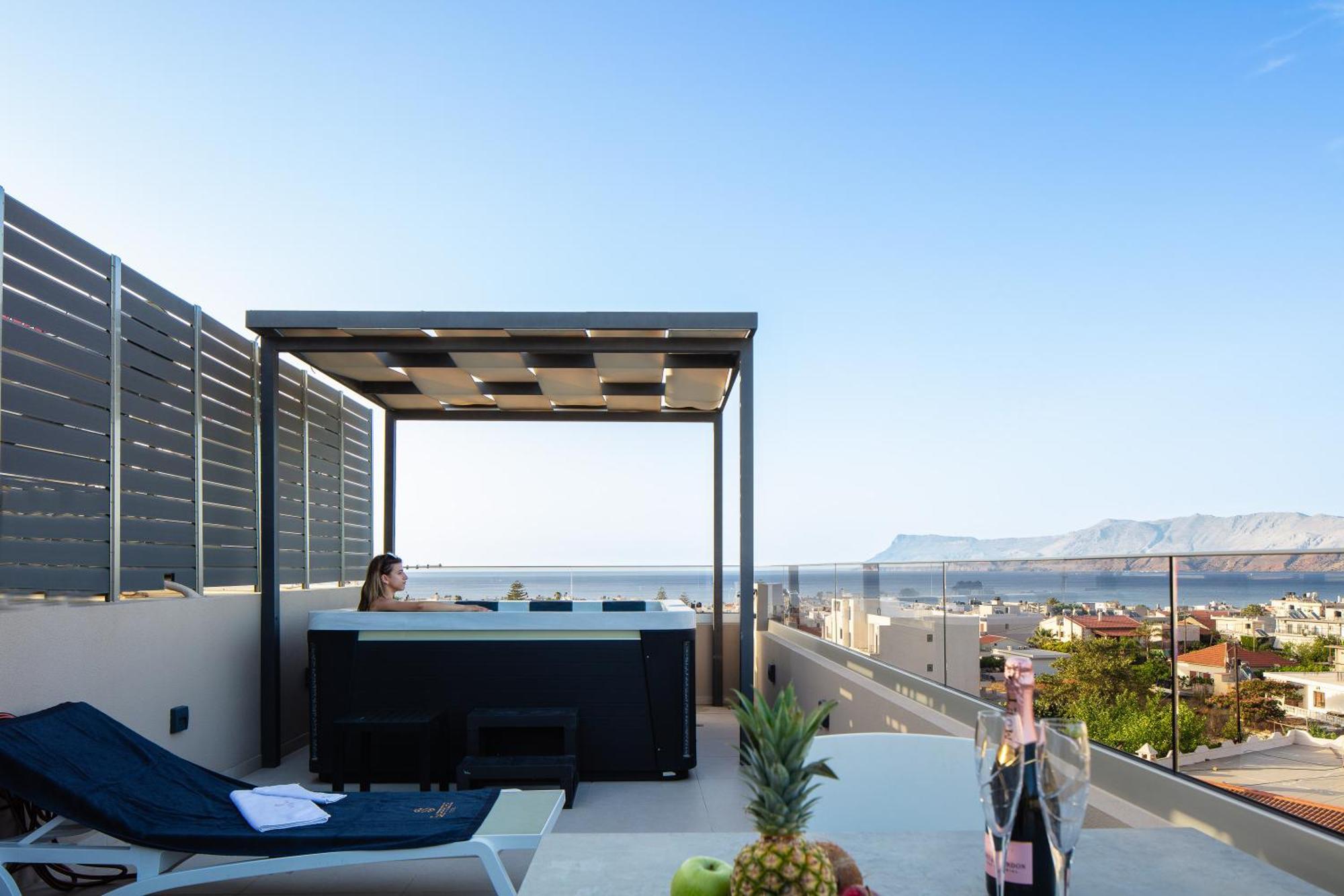 Sapphire Horizon Suites Киссамос Экстерьер фото