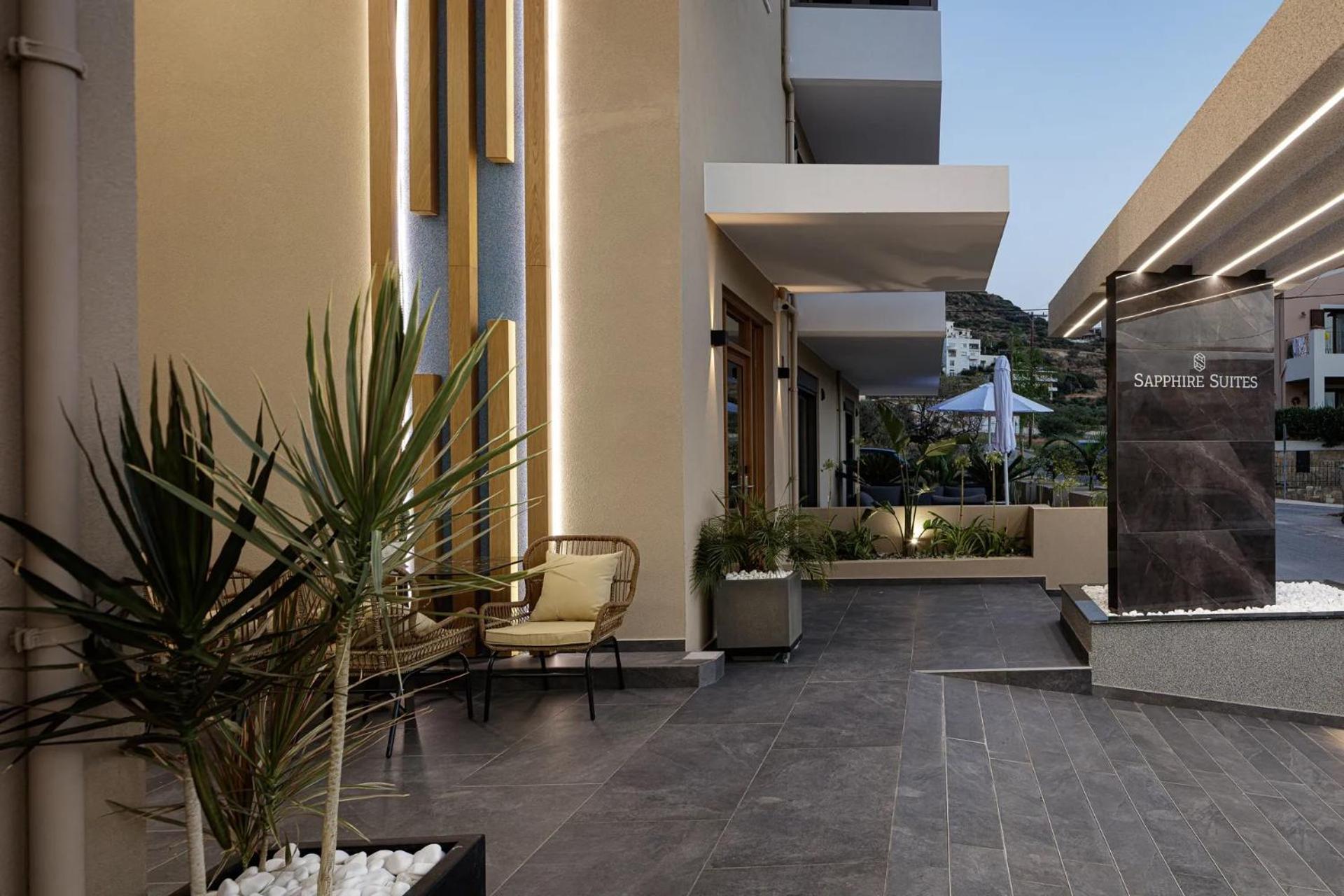 Sapphire Horizon Suites Киссамос Экстерьер фото