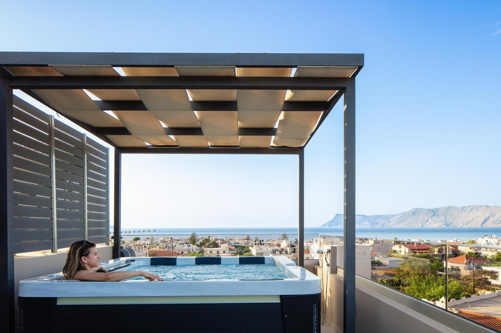 Sapphire Horizon Suites Киссамос Экстерьер фото